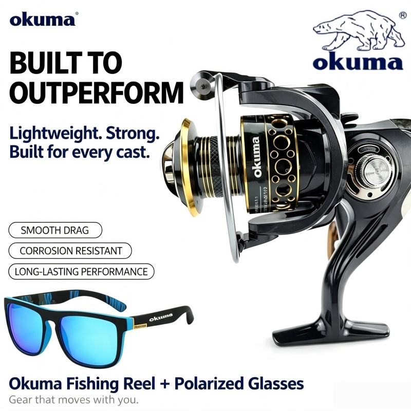 Abu Garcia Reel Max - OKUMA-스피닝 릴, 메탈울트라 라이트 낚시 릴,