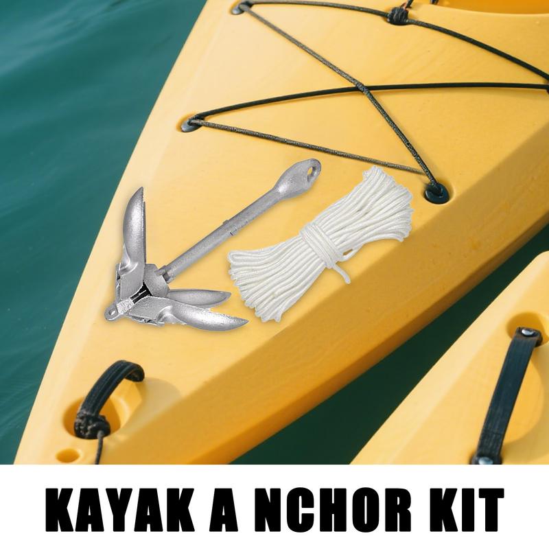 카누 앵커링 소형 카약 앵커링 시스템 호수 낚시 카약  - Fishing Kayak Anchor 리뷰 및 가격