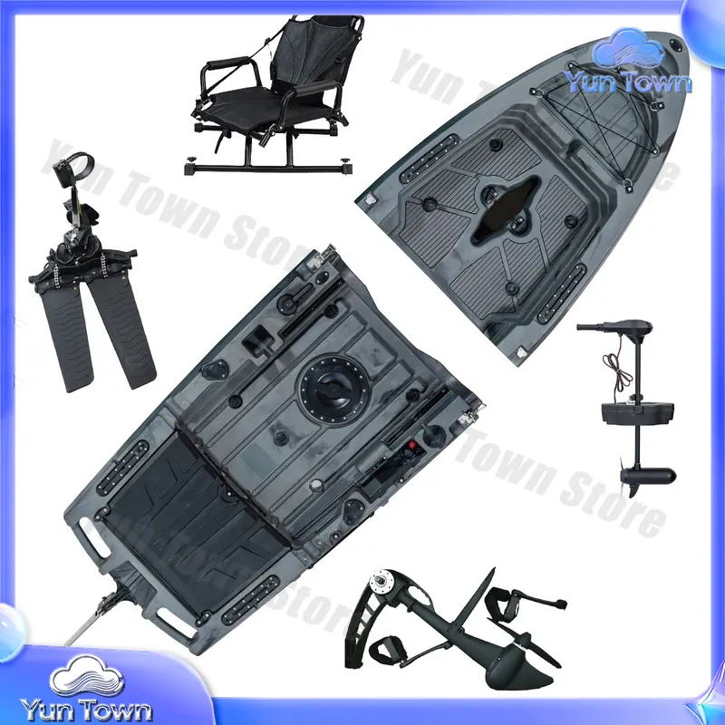 모듈식 카약 9.5피트 싯온탑 페달 핀 드라이브 낚시  - Fishing Kayak Sit In 리뷰 및 가격